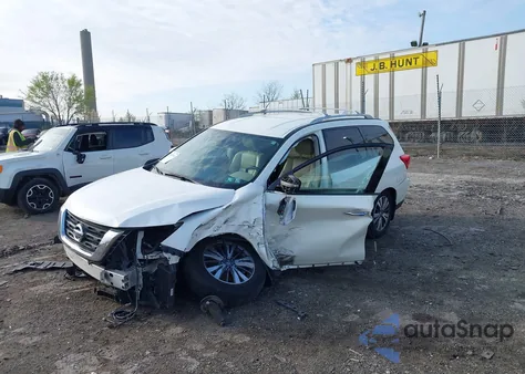 2020 Nissan Pathfinder Sl 4Wd z USA, uszkodzony, nr VIN 5N1DR2CMXLC623741